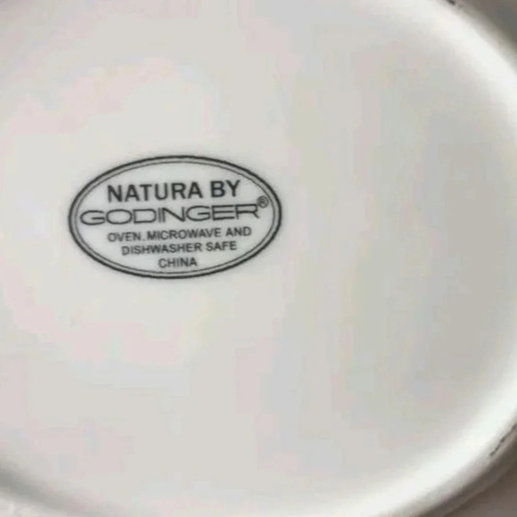 Godinger natura serving bowl/warmer with metal rack - Picture 9 of 9